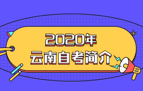 2020年云南自考简介(全流程)